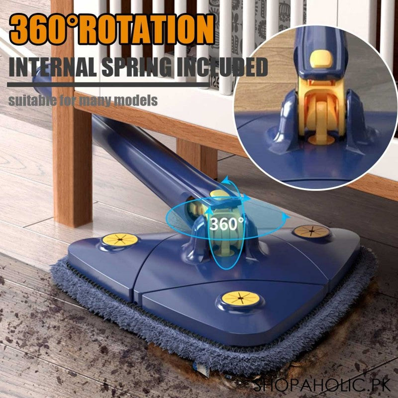 360° Rotatable Adjustable Triangular Cleaning Mop