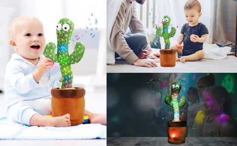Cute Dancing And Talking Cactus Toy
