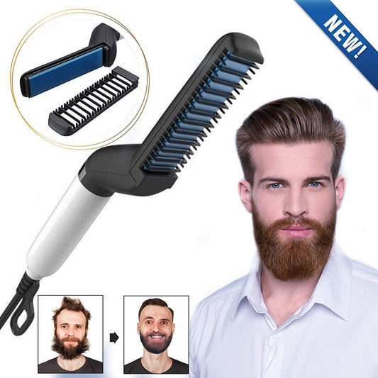 Beard Hair Brush Multi-functional Straightening Comb