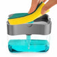 LIQUID SOAP PUMP DISPENSER + SPONGE HOLDER (WITH FREE SPONGE)