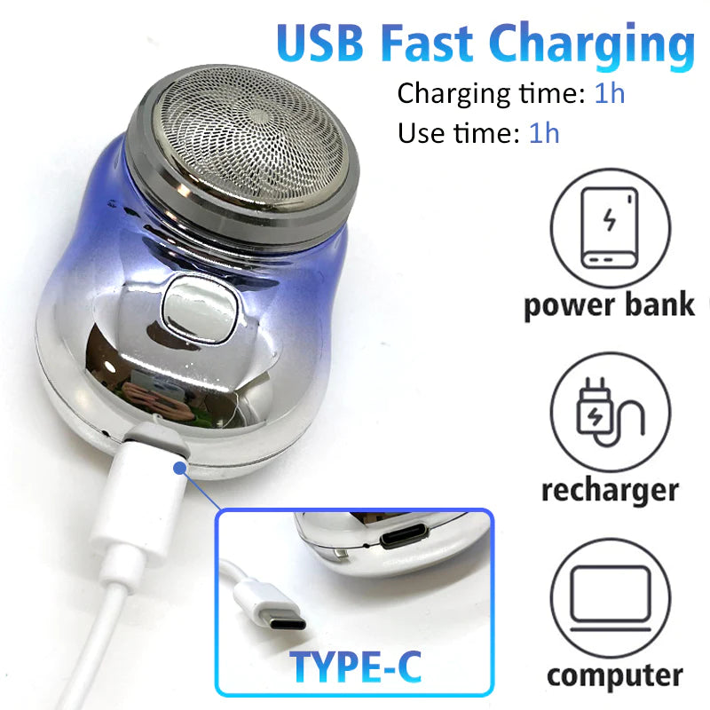 Portable USB Mini Electric Shaver