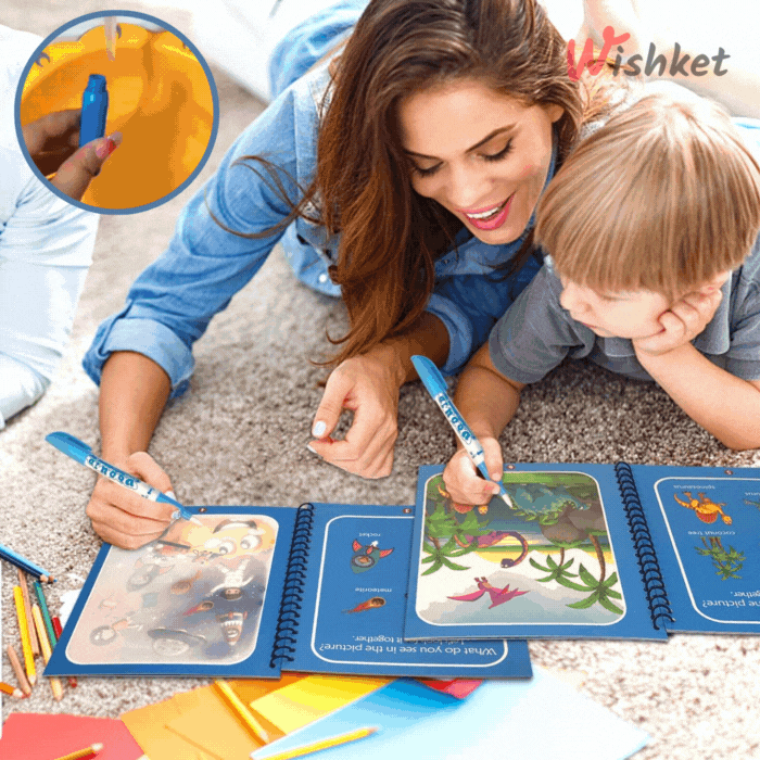 Magical Water Drawing Books for Children