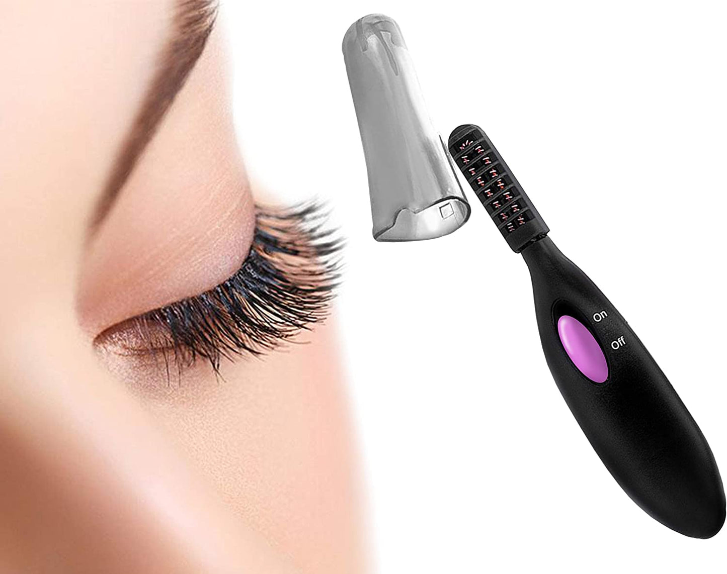 Eyelash Curler – Automatic, Battery Operated, Easy to Use, Suitable for All Lashes,