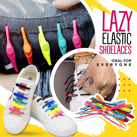 Fashion 14 Pcs Lazy Silicone Shoe Laces Tie-Free Laces Silicone Round Shoe Laces Sneakers Laces Men Women Rainbow shoelaces