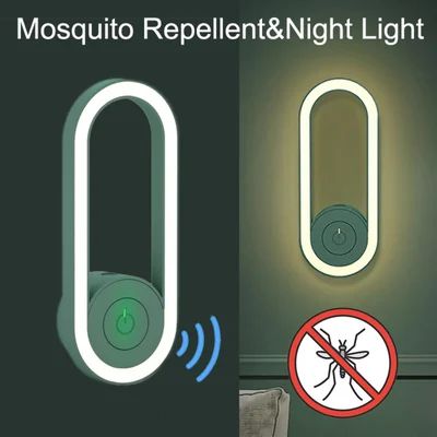 Ultrasonic Mosquito Repellent with LED Sleep Light