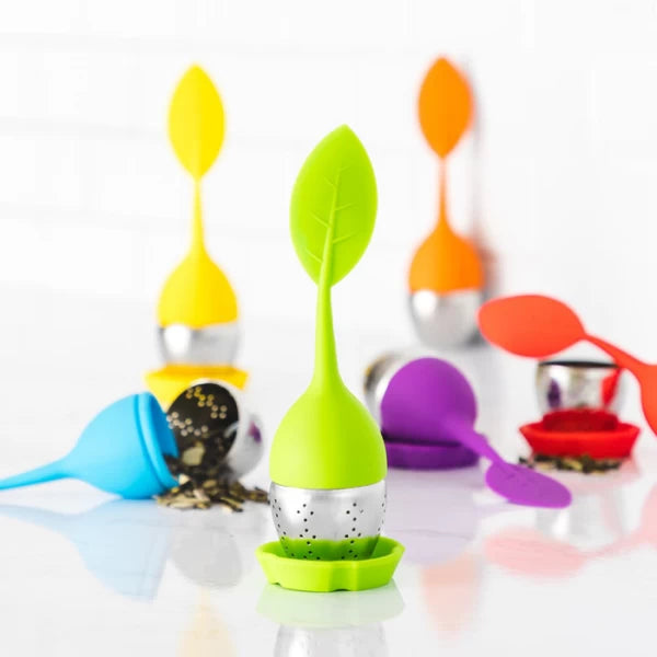 Tea Infuser With Silicone Handle