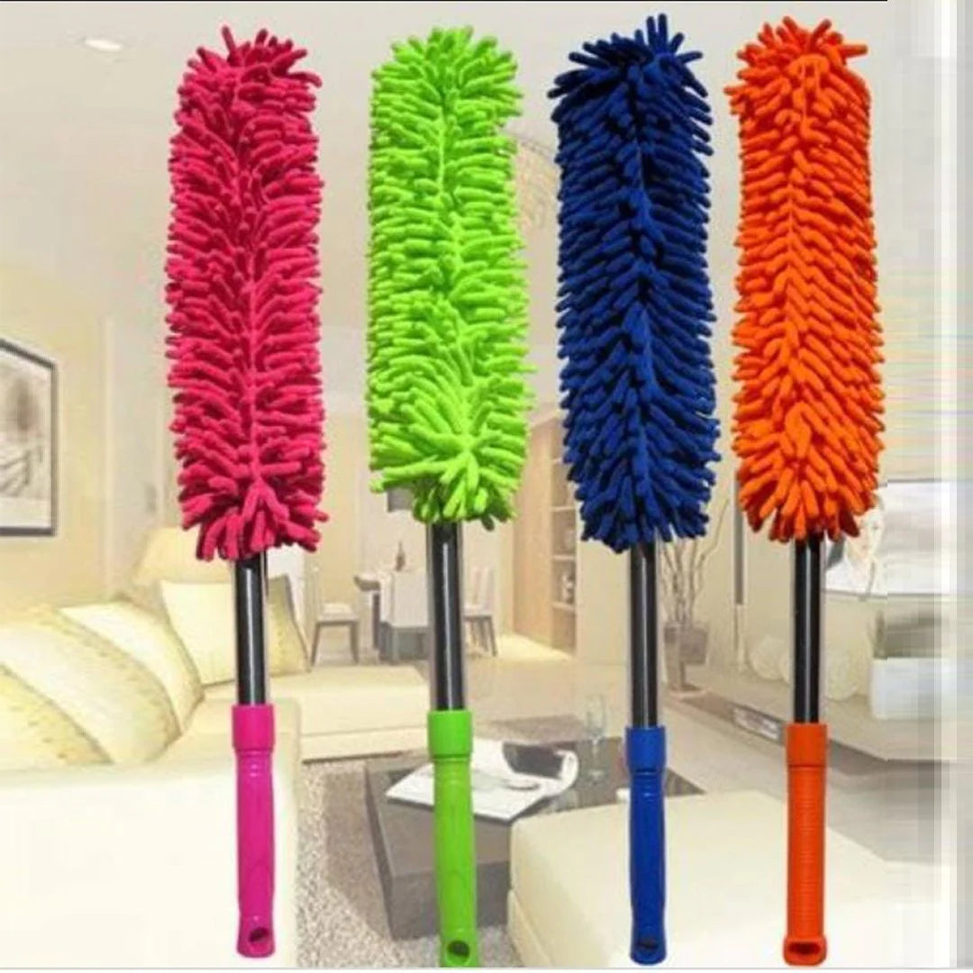 Cleaning Brush Microfiber Duster with Rod
