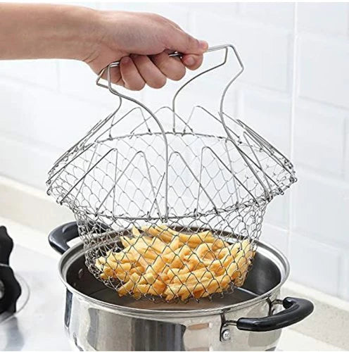 FOLDABLE COOKING CHEF BASKET